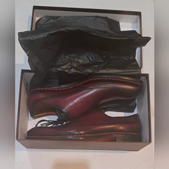 NEW Mezlan Citadel Classic Lace Up Plain Toe Shoe, Size 12 - Picture 5 of 11